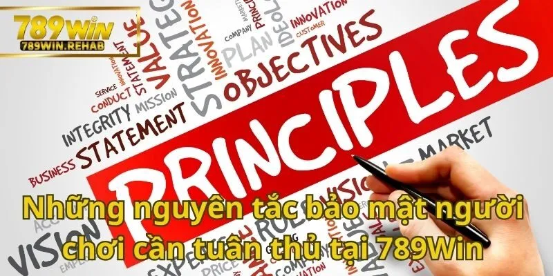 Người chơi cần nắm rõ các nguyên tắc sau 