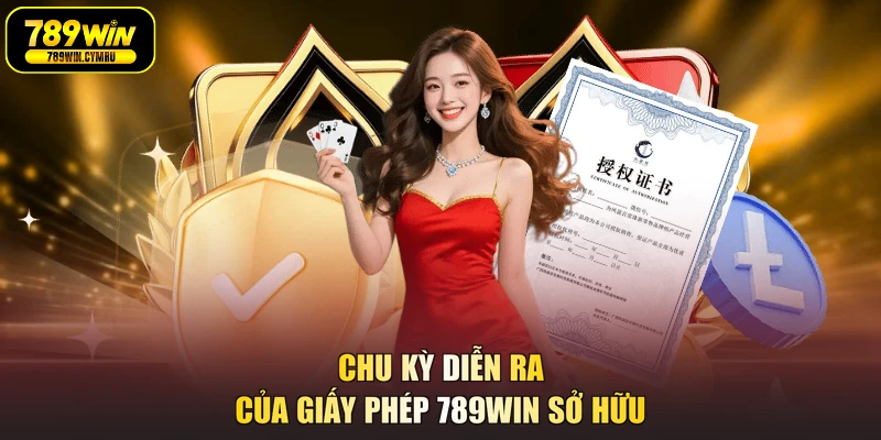Chu kỳ diễn ra của giấy phép 789WIN sở hữu