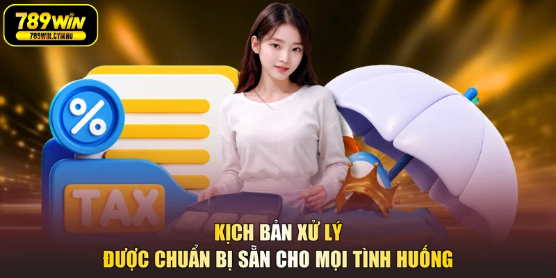 Kịch bản xử lý được chuẩn bị sẵn cho mọi tình huống