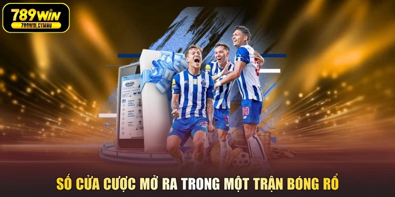 Số cửa cược mở ra trong một trận bóng rổ